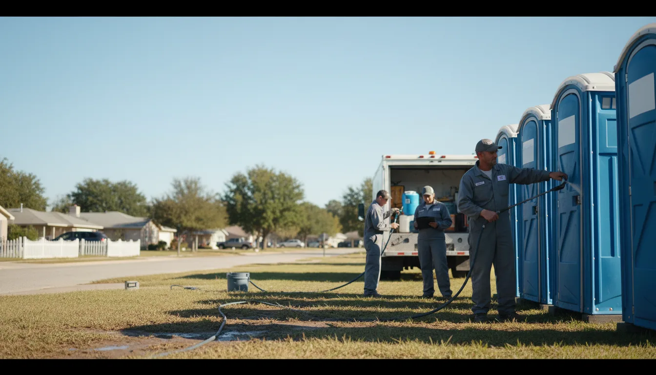 Long-Term Portable Toilet Rental in Collinsville, OK near me